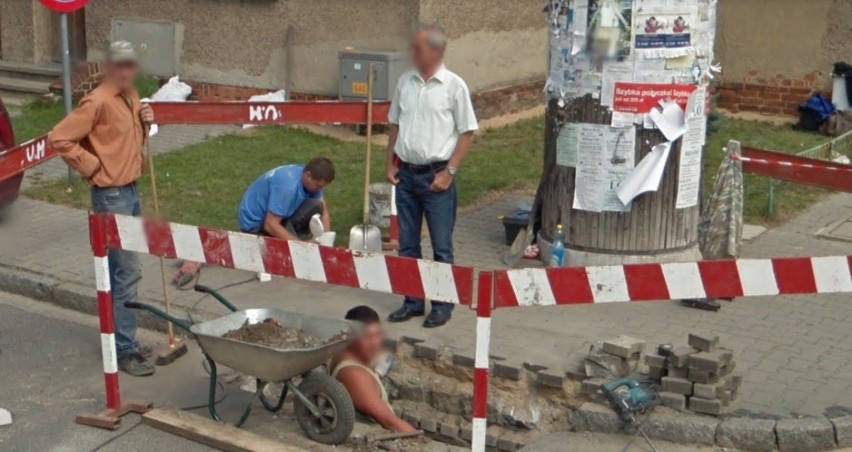 Samochód Google'a wędrował po ulicach Zbąszynka w 2013 roku