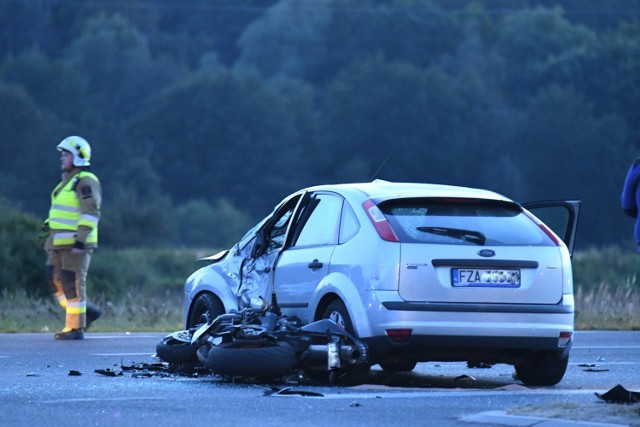 Śmiertelny wypadek na obwodnicy Jasienia.