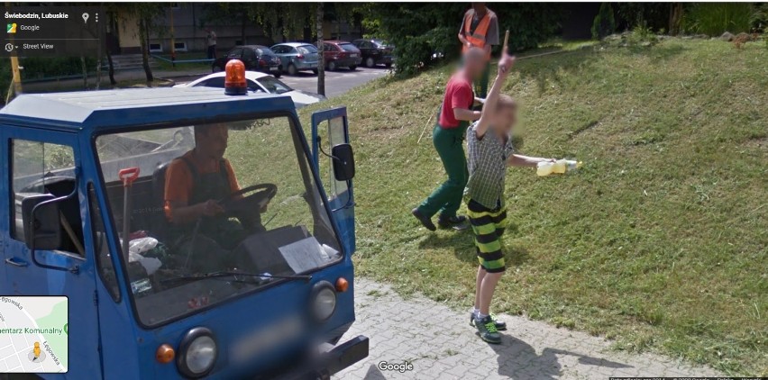 Samochód Google Street View jeździł po Świebodzinie i...