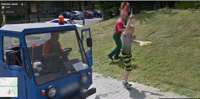 Samochód Google Street View jeździł po Świebodzinie i powiecie świebodzińskim w latach: 2012, 2014 i 2017