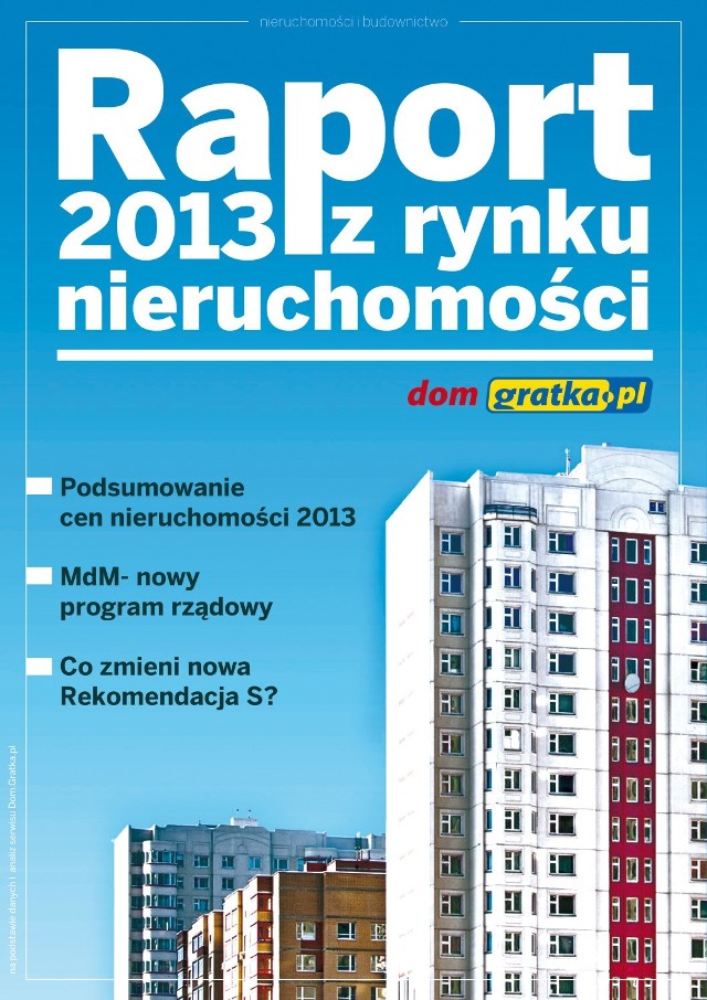 Raport z rynku nieruchomości. PODSUMOWANIE 2013