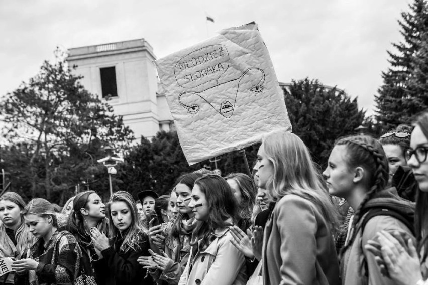 Ogólnopolski strajk kobiet. 3 października Czarny...