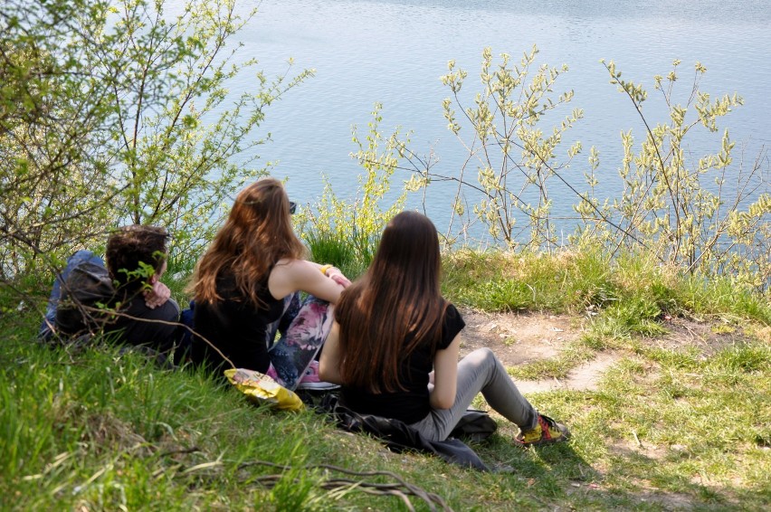 Kwietniowe ognisko na Zakrzówku. "Tradycja ogniska nigdy nie zginie" [ZDJĘCIA, WIDEO]