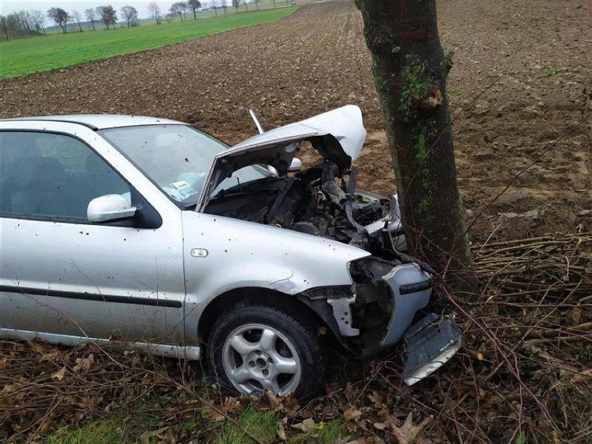 Pijany kierowca volkswagena w gminie Izbica Kujawska uderzył...