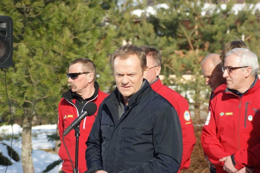 Premier Donald Tusk odwiedził TOPR [FOTO]