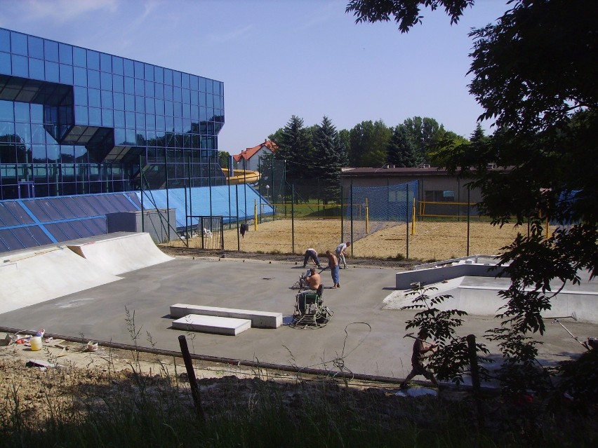 Skatepark w Gorlicach już prawie gotowy