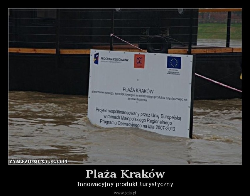 Kraków na demotywatorach. Z czego śmieją się internauci? [NAJŚMIESZNIEJSZE MEMY]