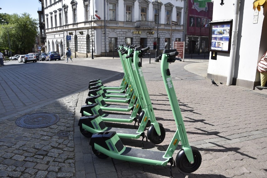 Czy obszar, na którym można poruszać się hulajnogami Bolt w...