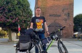 Adam Cudak wyruszył rowerem w podróż ze Żnina do Zaporoża na Ukrainie [wideo, zdjęcia]