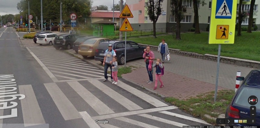 Przyłapani przez Google Street View na ulicach Grudziądza