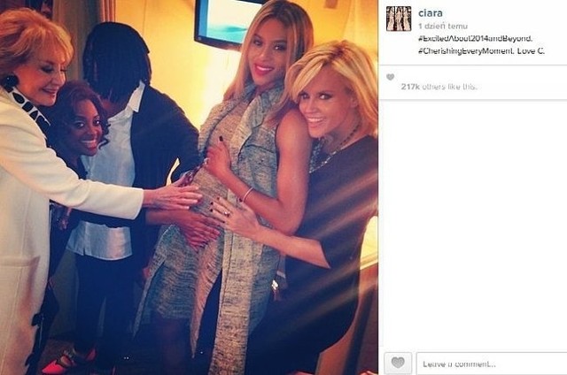 Ciara spodziewa się swojego pierwszego dziecka. (fot. screen z Instagram.com)