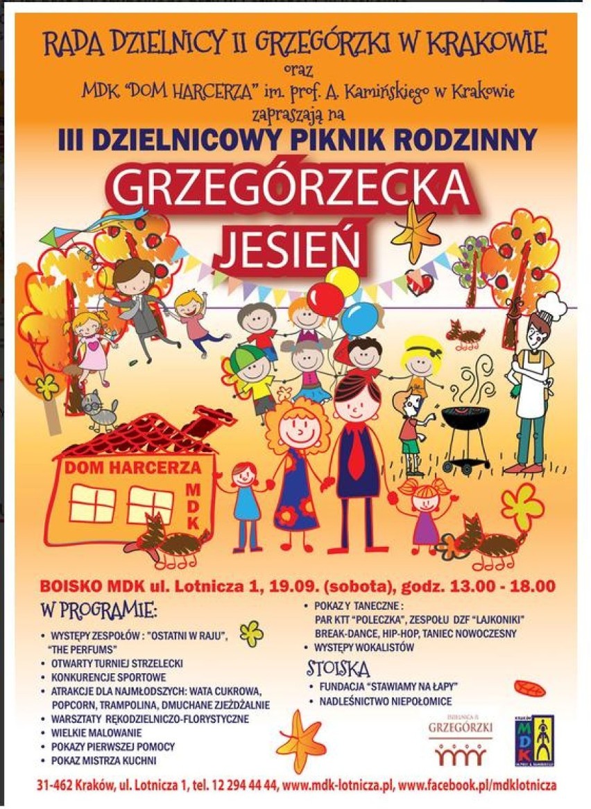 19.09.2015 (sobota) w godz. 13.00 - 18.00. 
ul. Lotnicza 1,...