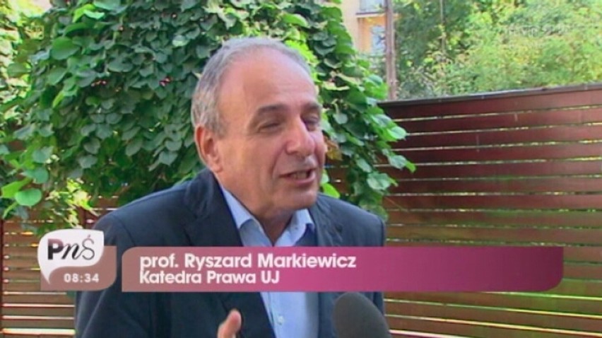 prof. Ryszard Markiewicz, katedra prawa UW