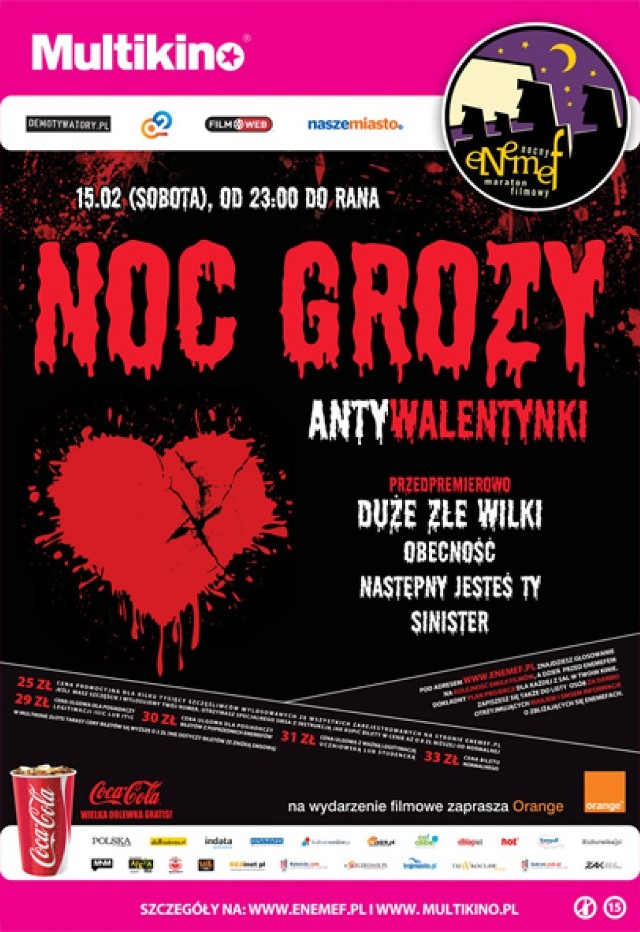 ENEMEF: Noc Grozy czyli Antywalentynki