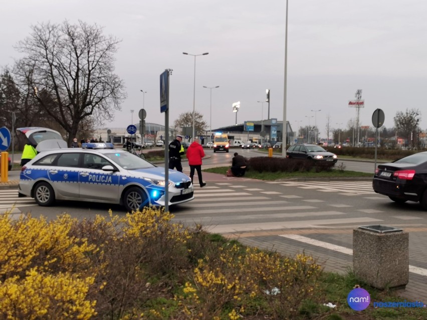 Wypadek na ulicy Chopina we Włocławku