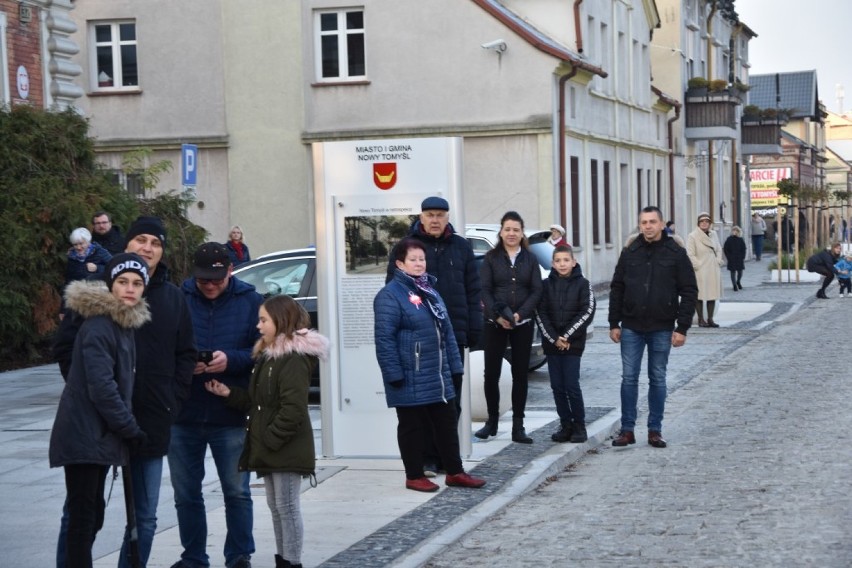 Nowy Tomyśl. Oficjalne otwarcie ulicy Piłsudskiego