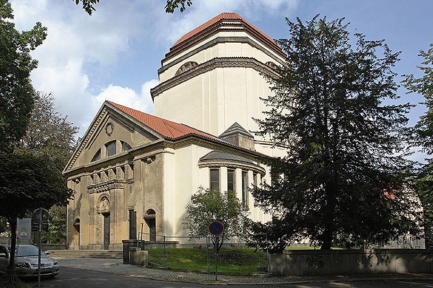 Synagoga w Goerlitz to jedyny taki budynek w całej Saksonii