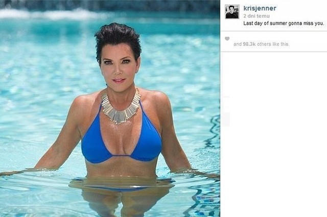 Kris Jenner w bikini (fot. screen z Instagram.com)