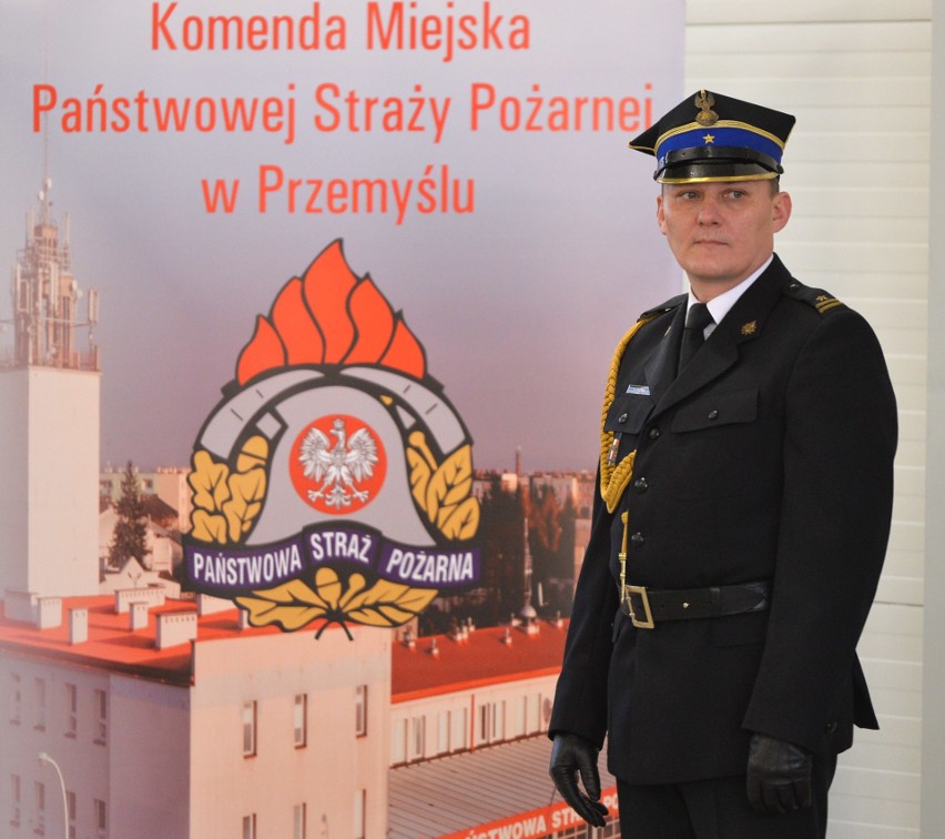 Bryg. Bogusław Szczurko został nowym komendantem miejskim państwowej straży pożarnej w Przemyślu [ZDJĘCIA]