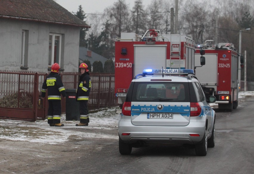 Wybuch gazu w domu w Jedlance w gminie Jedlińsk.