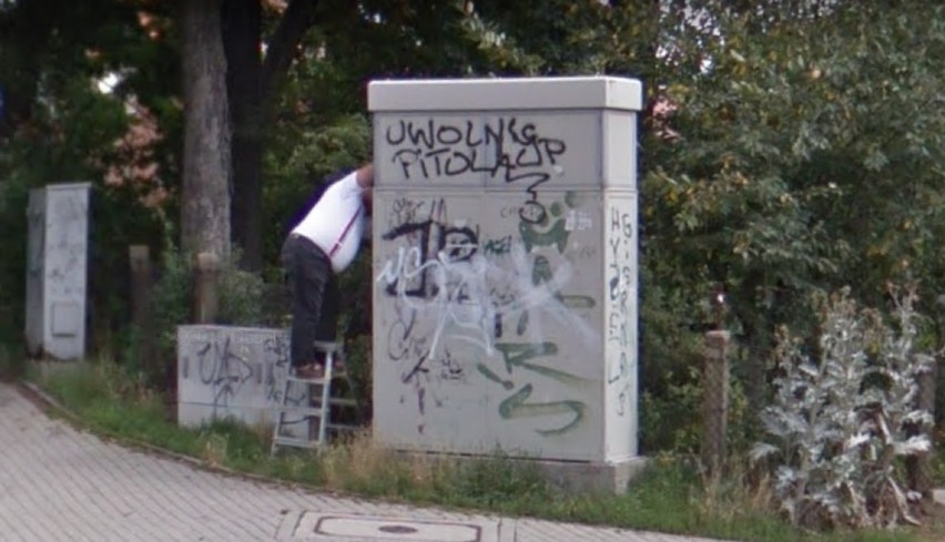 Mieszkańcy Zgorzelca i kamera Google Street View
