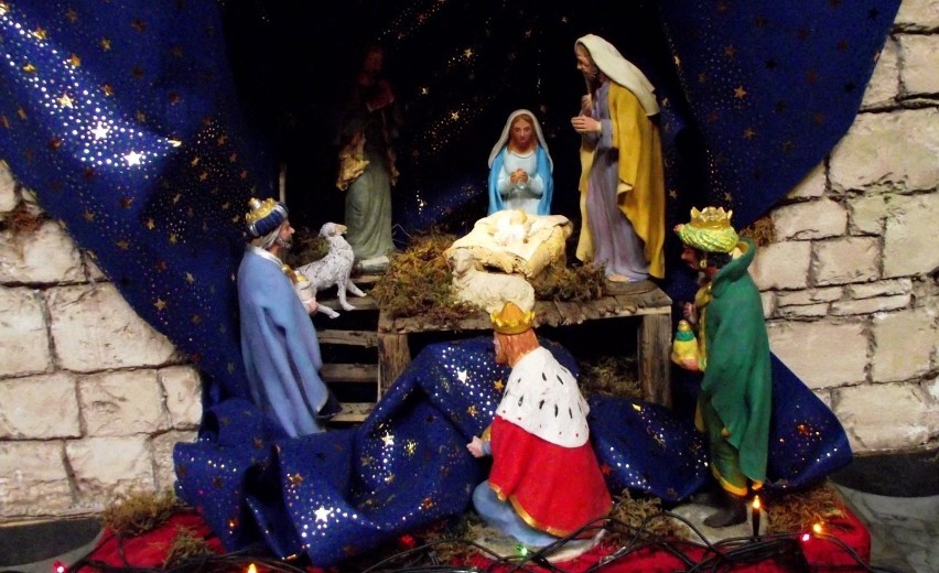 Szopka bożonarodzeniowa w kościele Mazarinus w Rzymie