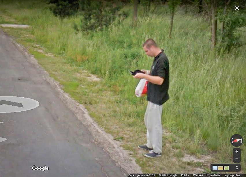 Oto, kogo kamera Google Street View przyłapała w Niemczu i w...