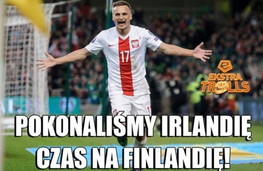 Najlepsze memy po meczu Polska - Irlandia
