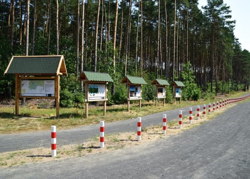 Ścieżka rowerowa „Nad Sławskim Jeziorem"