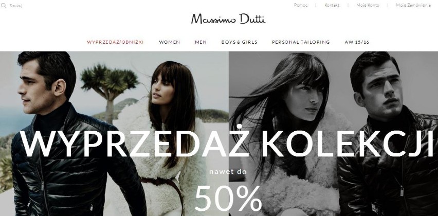 Massimo Dutti Polska - wyprzedaż do 50 proc.