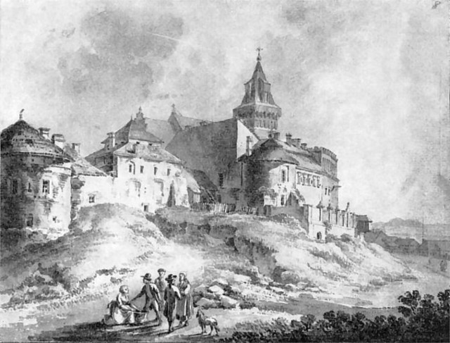 Tak Tarnów wyglądał w 1800 roku - w pierwszych latach rządów austriackich. Odwiedził go wówczas znany rysownik i akwarelista Zygmunt Vogel "uwieczniając" miasto na kilku akwarelach i rysunkach