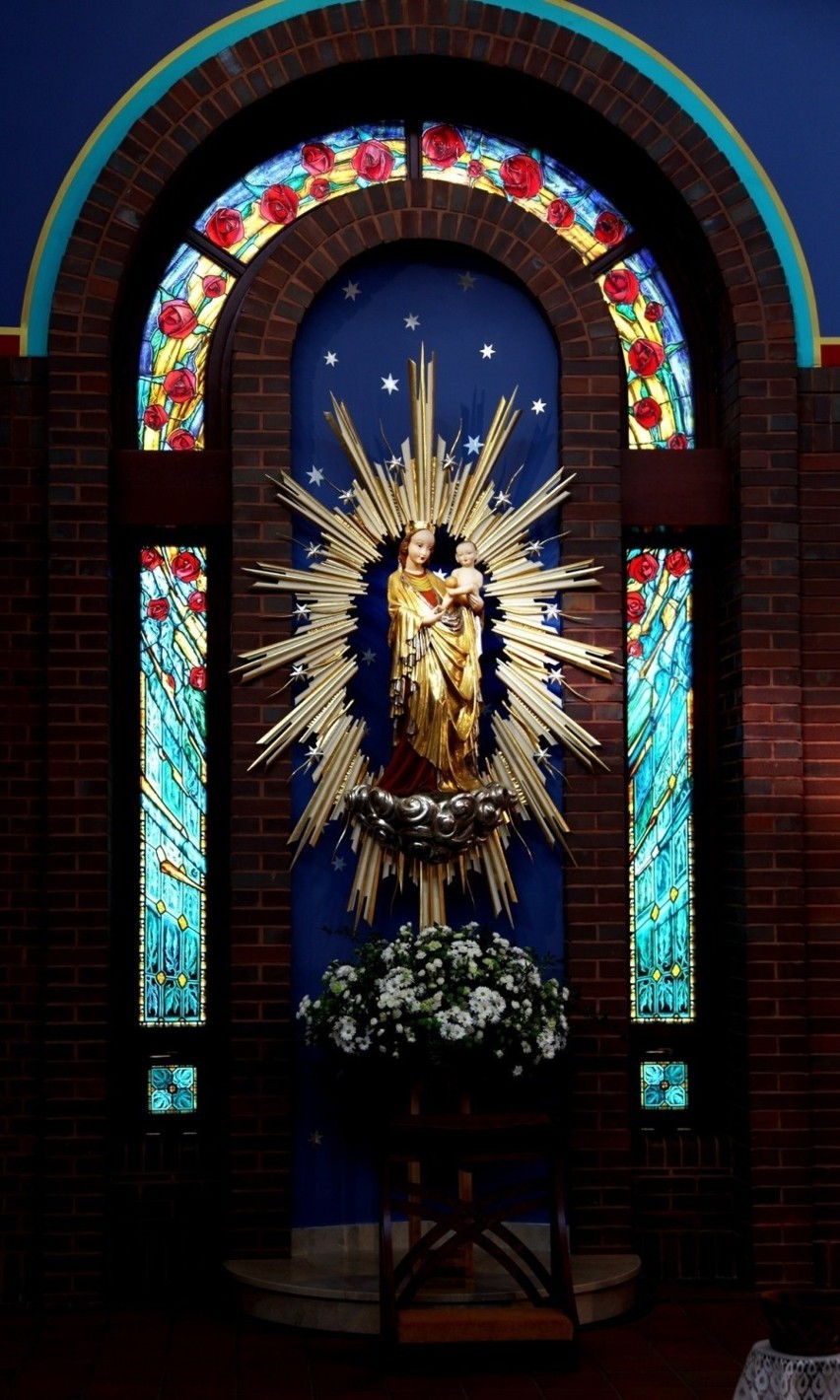 Madonna z Krużlowej w kościele Miłosierdzia Bożego w Tychach