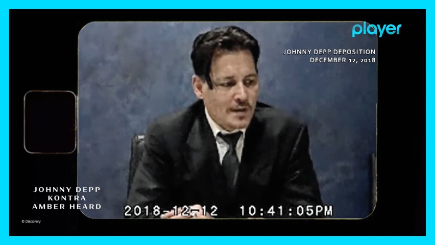 Screen ze zwiastuna dokumentu "Johnny Depp kontra Amber...