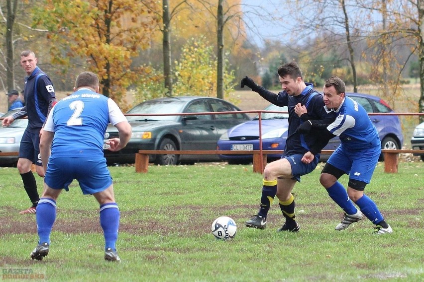 Wicher Wielgie - Wiślanin Bobrowniki 3:3 (2:2).

Bramki:...