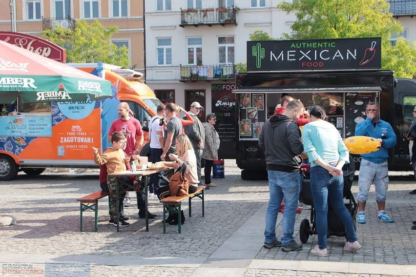 Festiwal Food Trucków na Zielonym Rynku Włocławek 2020.