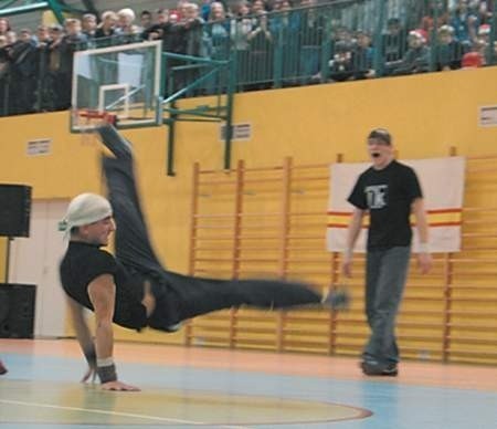 Pokazy mistrzowskiej sekcji taekwon-do budziły zachwyt.