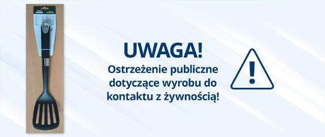 Migracja pierwszorzędowych amin aromatycznych z produktu pn. Łopatka do teflonu z poliamidu