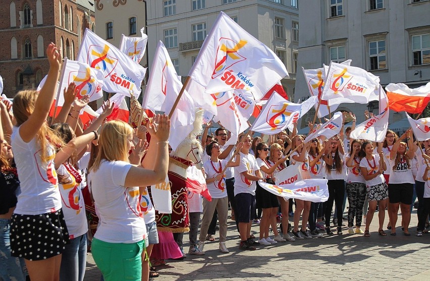 Kręcenie klipu, który ma promować Światowe Dni Młodzieży w...