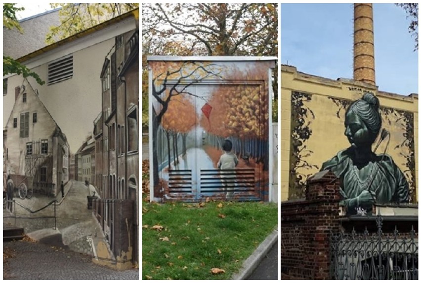 Te murale zachwycają. Znajdziesz je w Goerlitz. Artysta światowej sławy jest ich autorem