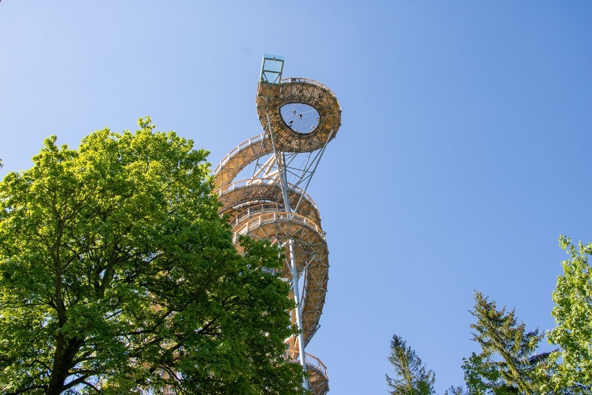 Sky Walk w Świeradowie Zdroju. Zdjęcia udostępniła nam pani...