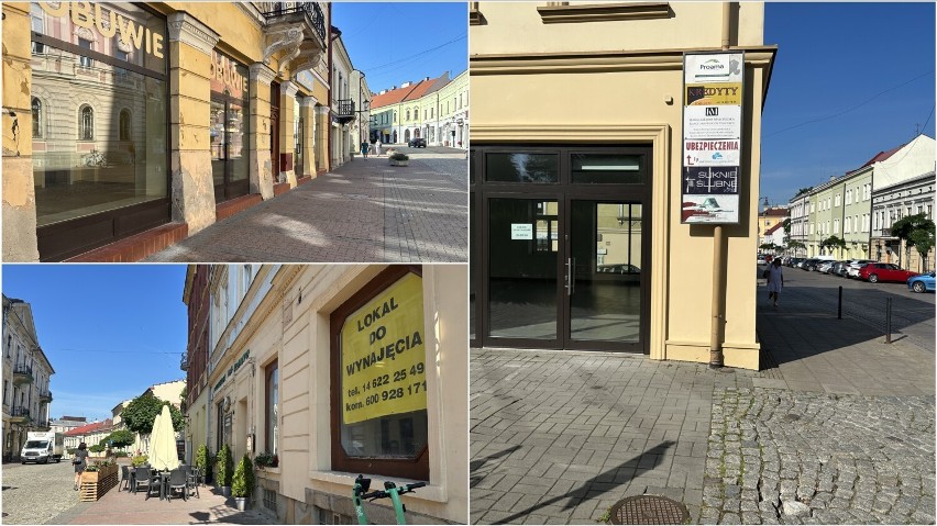 Sporo lokali stoi pustych w centrum Tarnowa