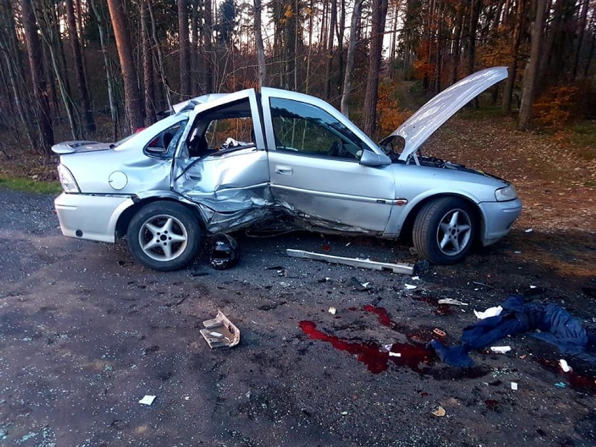 Z regionu. Śmiertelny wypadek motocyklisty pod Krotoszynem [ZDJĘCIA +18]