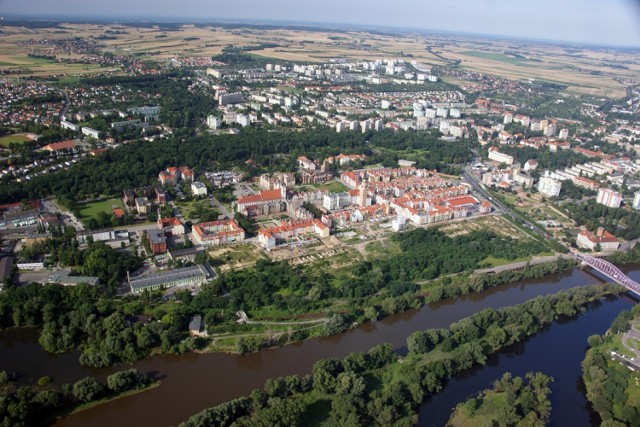 Głogów 14 lat temu z lotu ptaka!