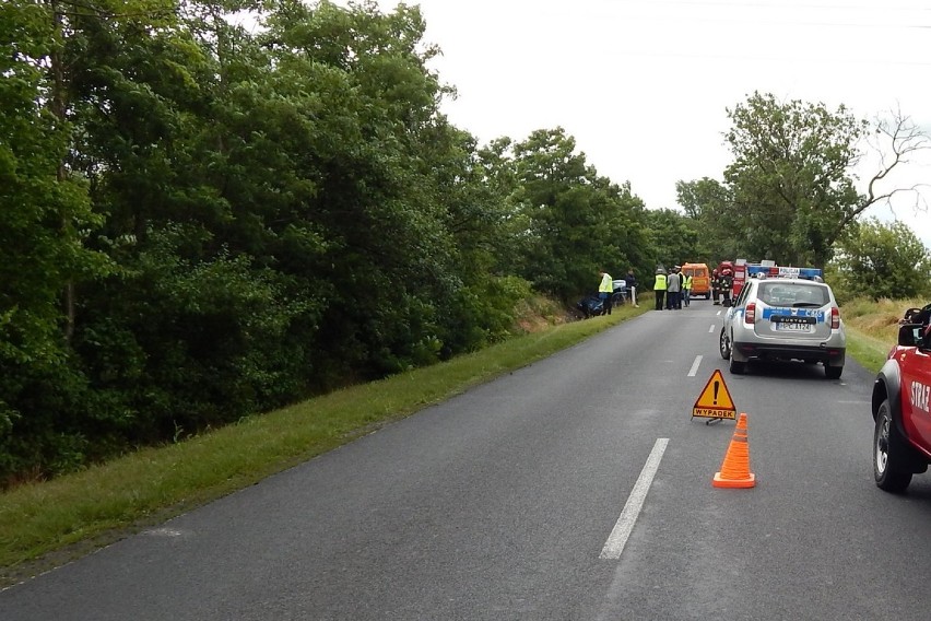Wypadek w gminie Piotrków Kujawski. Jedna osoba nie żyje