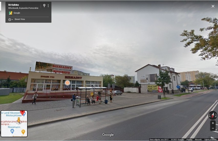 Samochody Google Maps we Włocławku. Znów fotografują miasto. Zobacz zdjęcia Google Street View