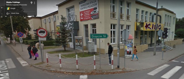 Takie zdjęcia ze Świecia widnieją w Google Street View