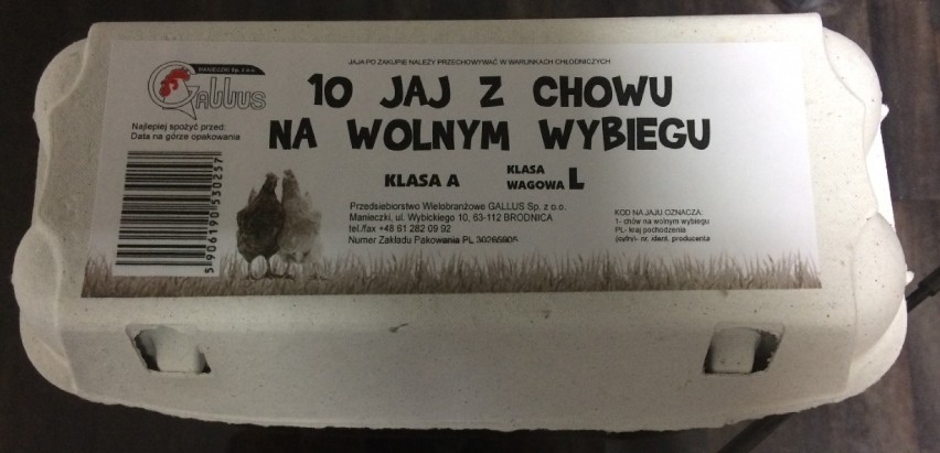 Jajka z wolnego wybiegu z bakteriami Salmonelli! Jest...