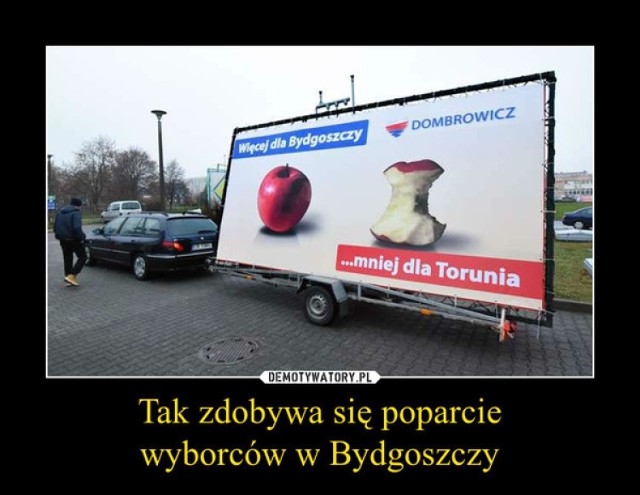 Bydgoszcz, Toruń, Włocławek: to tylko niektóre miasta naszego regionu, które doczekały się demotywatorów i memów. Sprawdźcie, co najczęściej komentują internauci na popularnych obrazkach.