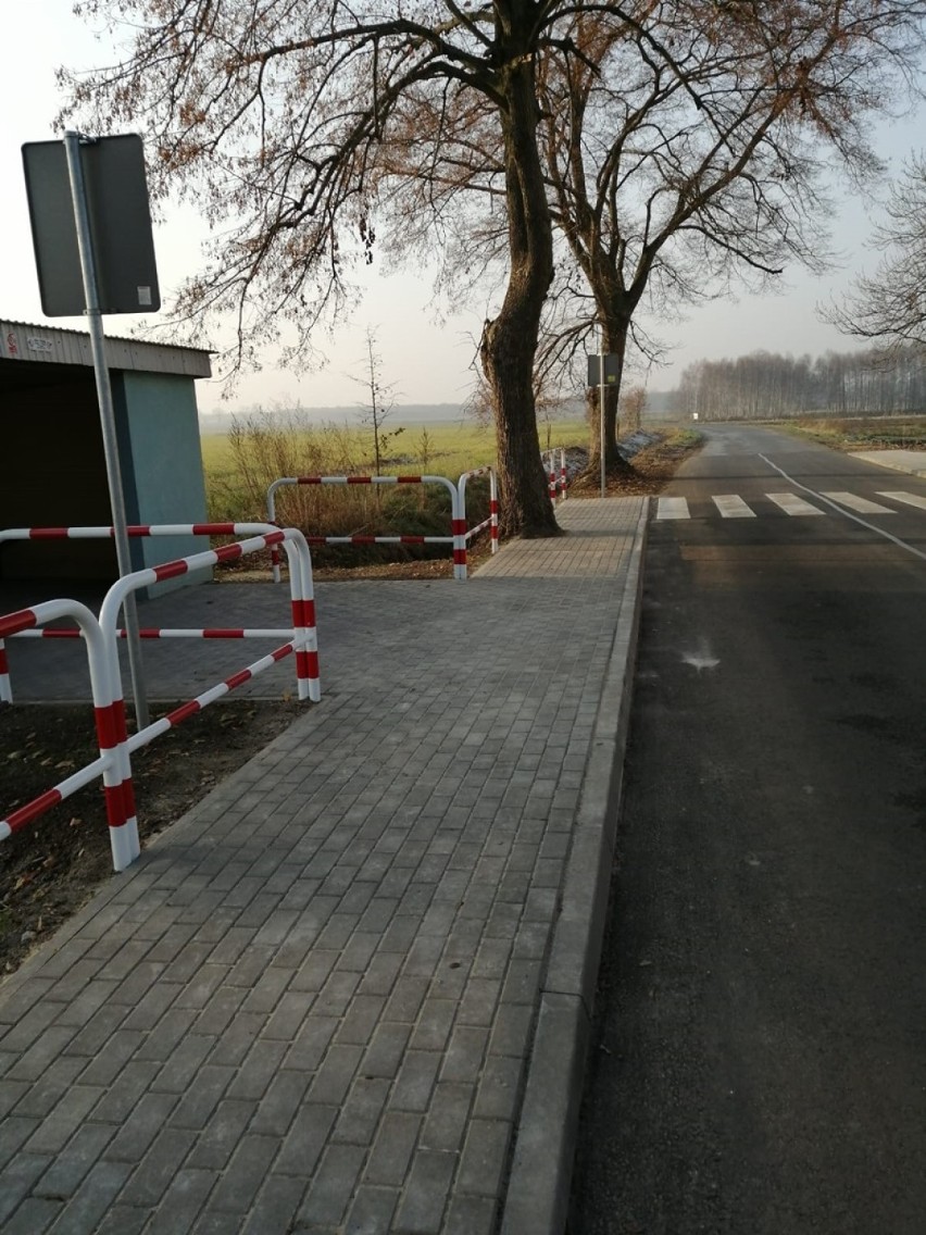 Nowe chodniki w Stradomi Dolnej i na ulicy Sudoła w Oleśnicy [FOTO]