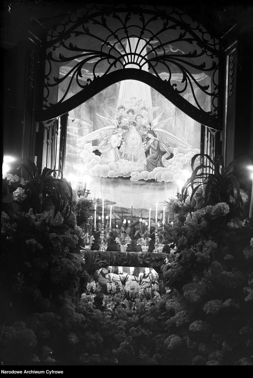 Grób Pański w kościele krakowskim, 1936 rok